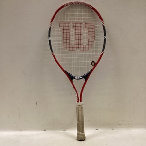 Used Wilson FEDERER 25 Junior Tennis Racquet Red 25" 11725-S000488946