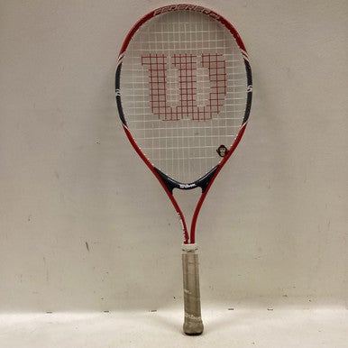 Used Wilson FEDERER 25 Junior Tennis Racquet Red 25" 11725-S000488946