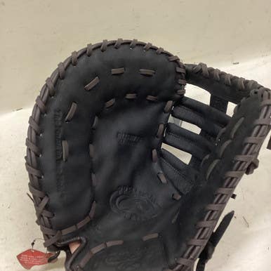Used Rawlings D125BWFB BB/SB First Base LH Throw Black 12 1/2" 11725-S000488949