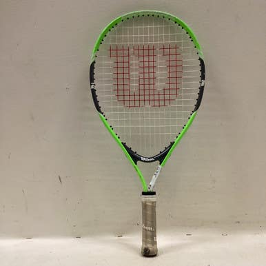 Used Wilson 21 Junior Tennis Racquet Neon Green 27" 11725-S000489086