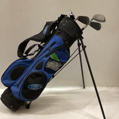 Used SPORTS ILLUSTRATED 5PC W/BAG Jr Package Set RH Royal Blue 6 Piece 11725-S000489094