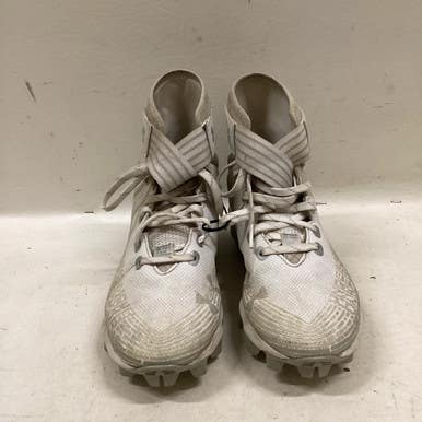 Used Under Armour Jr FB Cleats White Junior 05 11725-S000489102