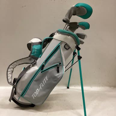 Used Top Flite 6PC RH SET W/BAG Jr Package Set RH Teal 7 Piece 11725-S000489128