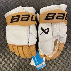 New Pro Stock Bauer Hyperlite Hockey Gloves Vegas VGK 13”