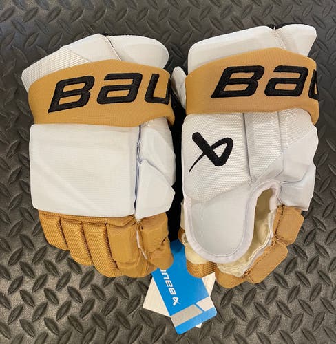 New Pro Stock Bauer Hyperlite Hockey Gloves Vegas VGK 13”