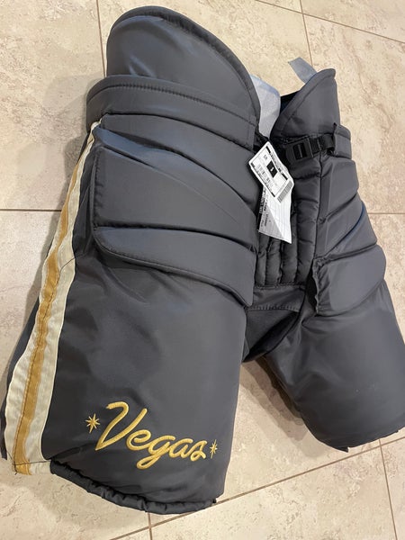New CCM MHPG14C Pro Stock Hockey Goalie Pants VGK Winter Classic Vegas