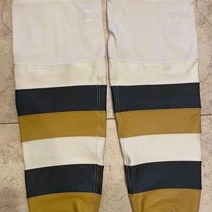 Pro Stock Adidas Hockey Socks Vegas VGK Winter Classic Made In Canada