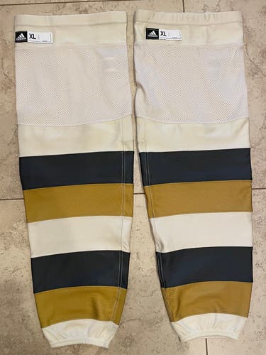 Pro Stock Adidas Hockey Socks Vegas VGK Winter Classic Made In Canada
