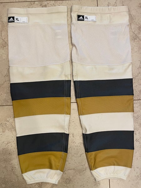 Pro Stock Adidas Hockey Socks Vegas VGK Winter Classic Made In Canada