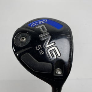 Ping G30 5 Fairway Wood 18* TFC 80 F Lite Senior Graphite Mens RH