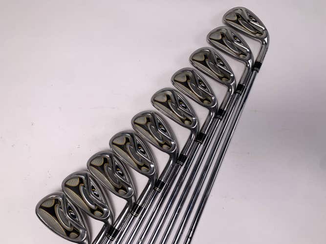 TaylorMade R7 Iron Set 3-PW+AW+SW T-Step 90 Regular Steel Mens RH