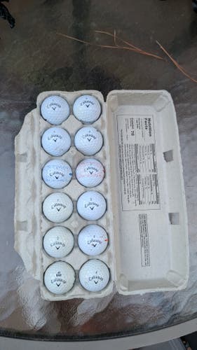 Callaway Supersoft Golf Balls 12 Pack (1 Dozen) (Used)