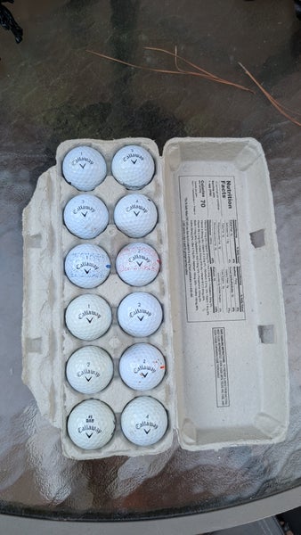 Callaway Supersoft Golf Balls 12 Pack (1 Dozen) (Used)