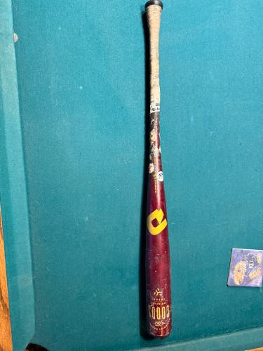 DeMarini The Goods One Piece Alloy BBCOR Certified Bat (-3)  30 oz 33" (Used)
