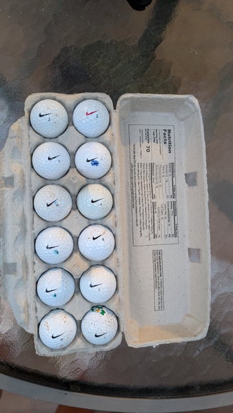 Mix Nike Golf Balls 12 Pack (1 Dozen) (Used)