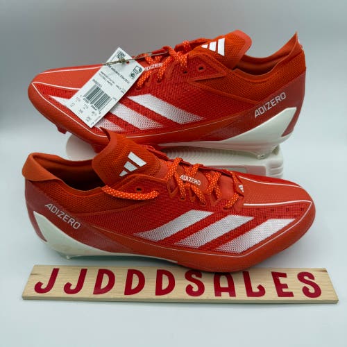 Adidas SM Adizero Electric Football Cleats Orange IH5031 Men’s Sz 12 NWT RARE New