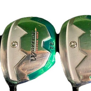 Warrior Tomahawk Edge Wood Set 1W,3W,5W,4H +0.5" LH Regular Graphite New Grips