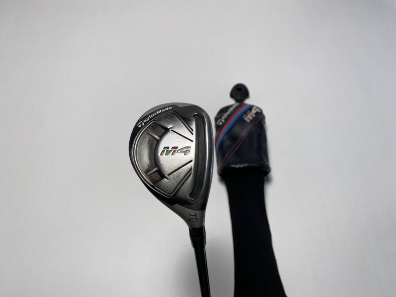 TaylorMade M4 4 Hybrid 22* Fujikura Atmos 6R Regular Graphite Mens RH HC