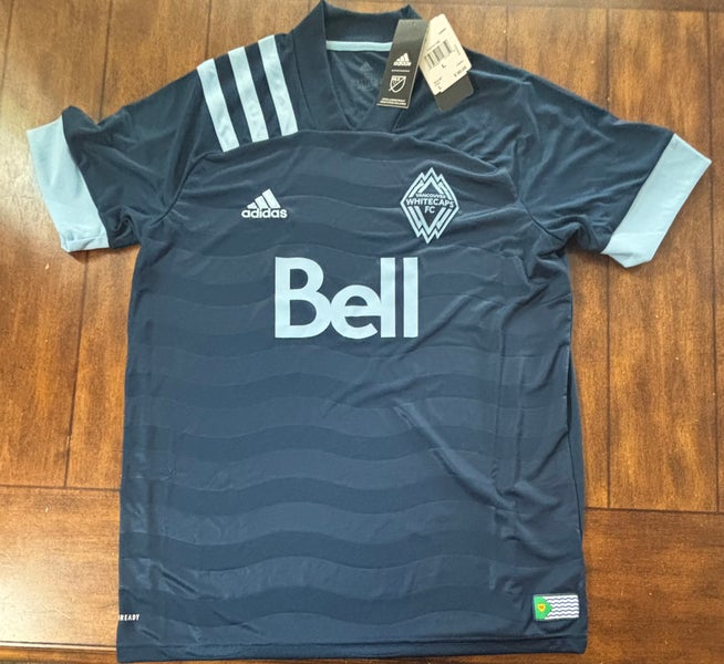 Vancouver Whitecaps FC 20/21 Away Jersey. Adidas AeroReady Adult Large NWT