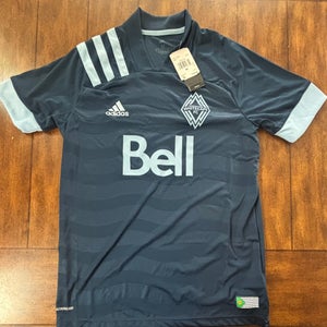 Vancouver Whitecaps FC 20/21 Away Jersey. Adidas AeroReady Adult Medium NWT