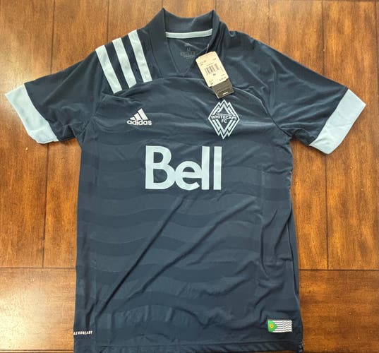 Vancouver Whitecaps FC 20/21 Away Jersey. Adidas AeroReady Adult Medium NWT