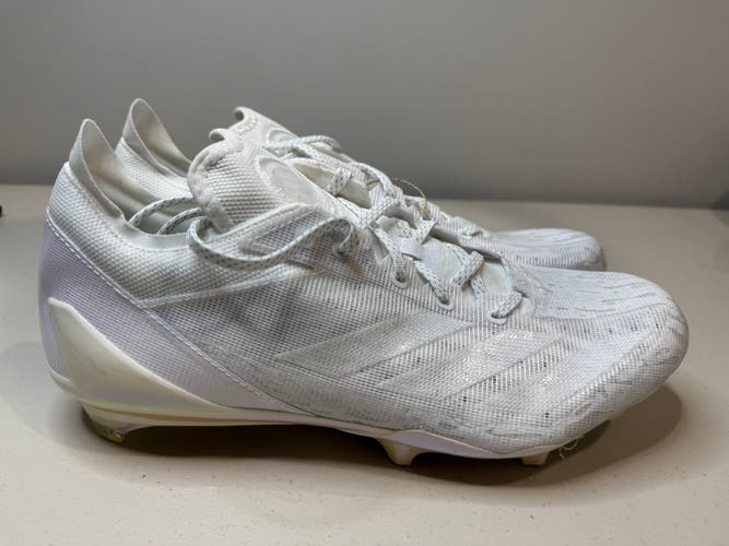 Size 12 Men’s Adidas Adizero Electric Speed Juice Football Cleats White