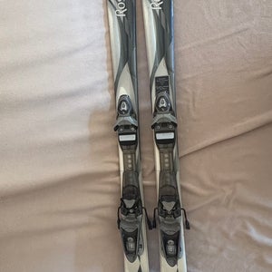 Women's All Mountain 146 cm Rossignol Saphire 3 Skis With Bindings (Used)