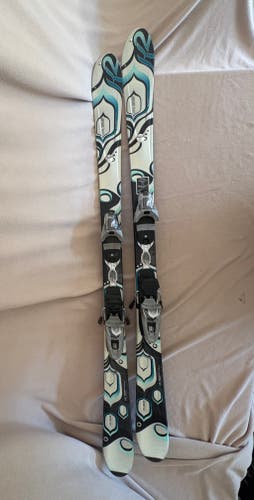 Women's All Mountain 149 cm K2 t nine Skis With Bindings (Used)