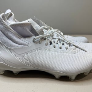 Size 12 Men’s adidas adizero Impact Football Cleats Triple White