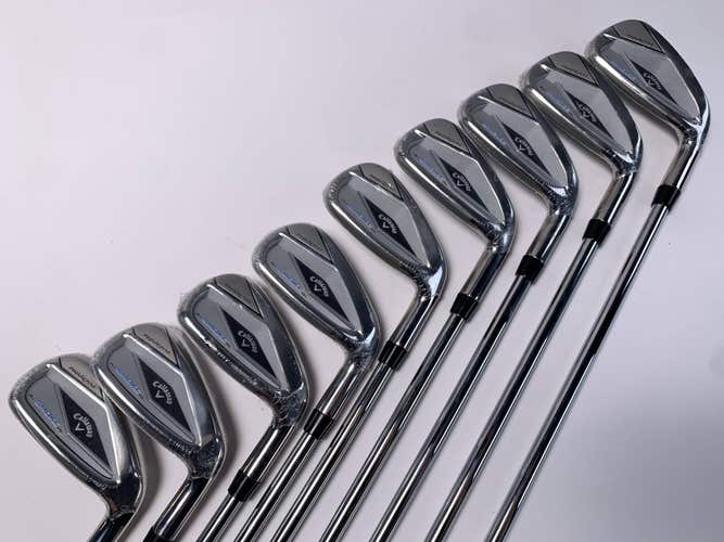 Callaway Paradym Ai Smoke HL Iron Set 4-PW+AW+GW Apollo Regular Steel RH NEW