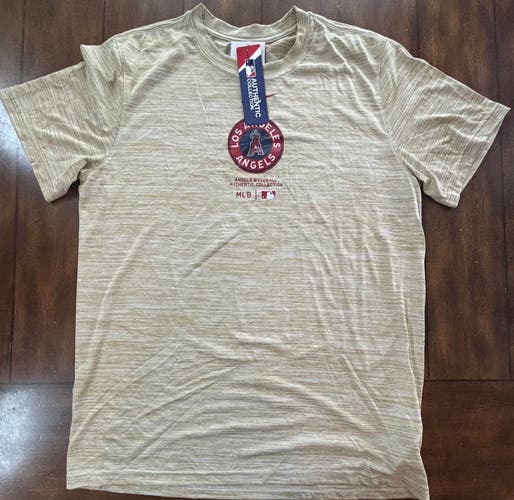 Nike Los Angeles Angels City Connect Practice Velocity T-Shirt Adult Large NWT