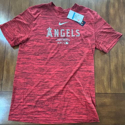 Nike Los Angeles Angels City Connect Practice Velocity T-Shirt Adult Small NWT