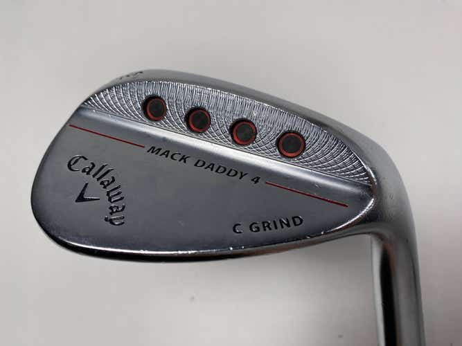 Callaway Mack Daddy 4 Chrome Sand Wedge SW 56* 8 True Temper DG S200 Mens RH