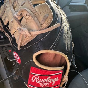First Base LH Rawlings Heart of the Hide Baseball Glove 12.5"