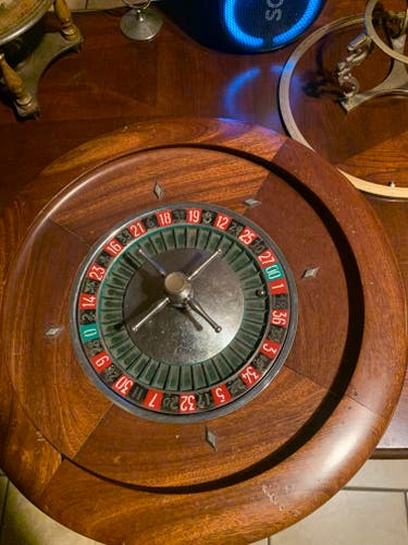 Classic Casino Wooden Roulette