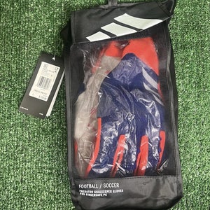 Size 7.5 Adidas Predator GL Pro Fingersave Goalkeeper GK Soccer Gloves IX3864