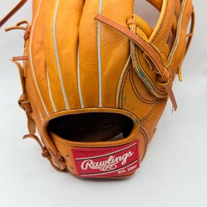 Rawlings Horween RH Outfield Heart of the Hide Baseball Glove 12.75" (Used)