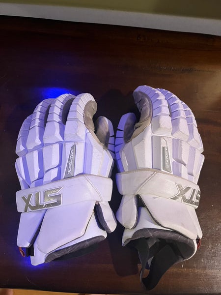 STX Surgeon RZR Lacrosse Gloves 14" or XL (Used)