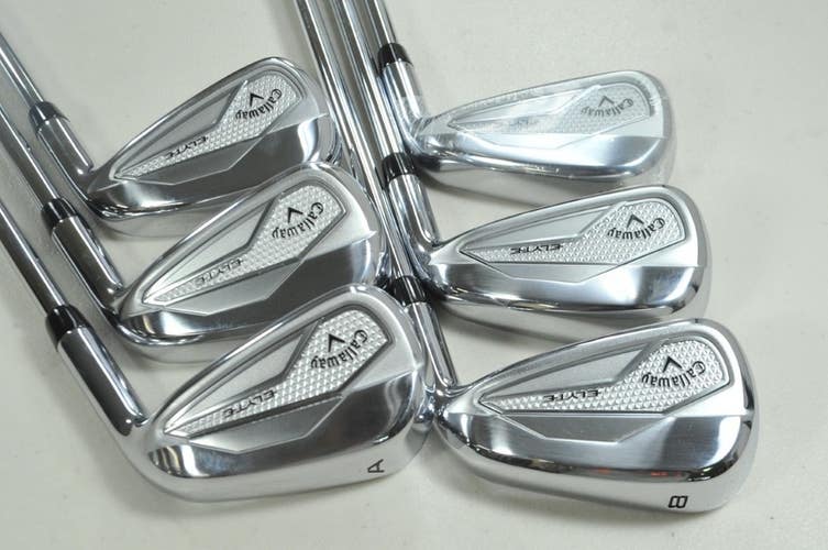 Callaway Elyte 6-PW,AW Iron Set Stiff Flex Right Vector 90g Steel # 197213