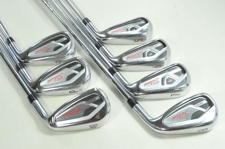 Titleist T300 2021 5-PW, 48 Iron Set Regular Flex AMT Red R300 Steel RH 198668