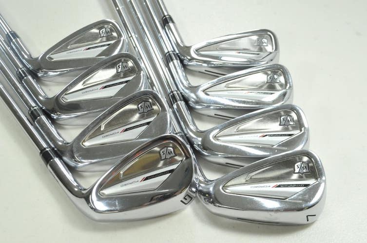Wilson Dynapower Forged 2023 4-PW,GW Iron Set Stiff Flex Right DG Steel # 193151