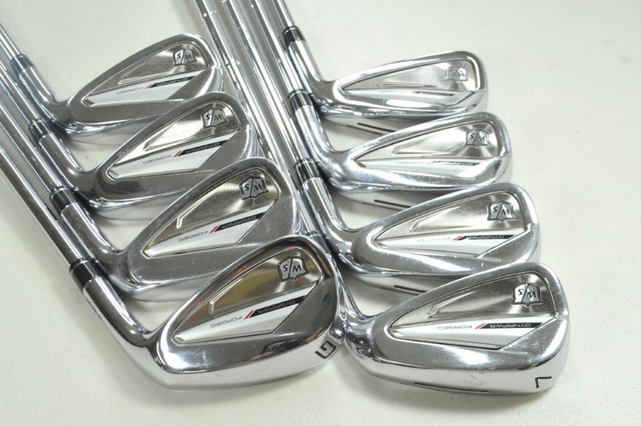 Wilson Dynapower Forged 2023 4-PW,GW Iron Set Stiff Flex Right DG Steel # 193151