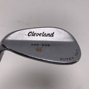 Cleveland 588 RTX CB Satin Chrome Gap Wedge GW 52* 10 True Temper DG Mens LH