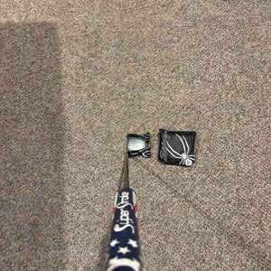 Black Men's 2017 TaylorMade Blade Spider Tour Right Handed Putter Uniflex 34" (Used)