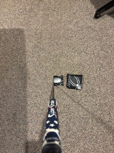 Black Men's 2017 TaylorMade Blade Spider Tour Right Handed Putter Uniflex 34" (Used)