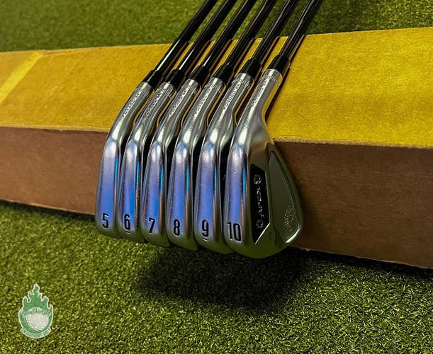 Callaway APEX CB Forged '24 Irons 5-10 $-Taper Extra Stiff Flex Steel Golf Set