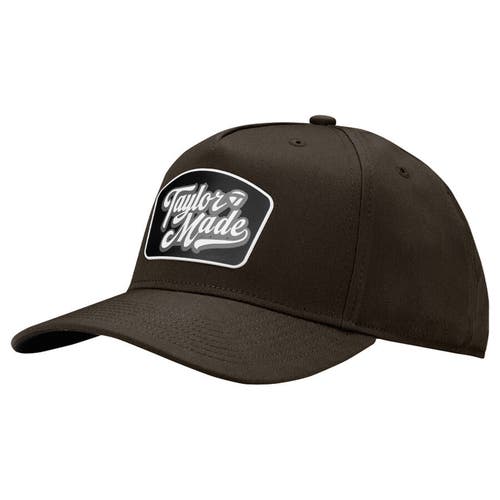 NEW 2025 TaylorMade Allegiant A-Frame Brown Snapback Adjustable Golf Hat/Cap