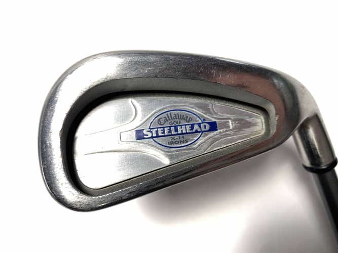 Callaway X-14 Single 4 Iron Steelhead X-14 Gems Regular Steel Mens RH