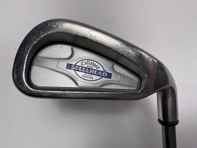 Callaway X-14 Single 5 Iron Steelhead X-14 Regular Graphite Mens RH