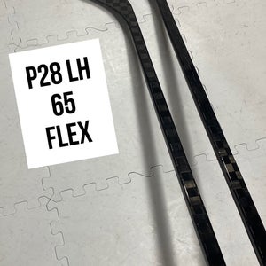 Senior(2x)Left P28 65 Flex 63” ProBlackStock™ (Extra Lite)Unbranded Blackout Pro Stock Hockey Sticks